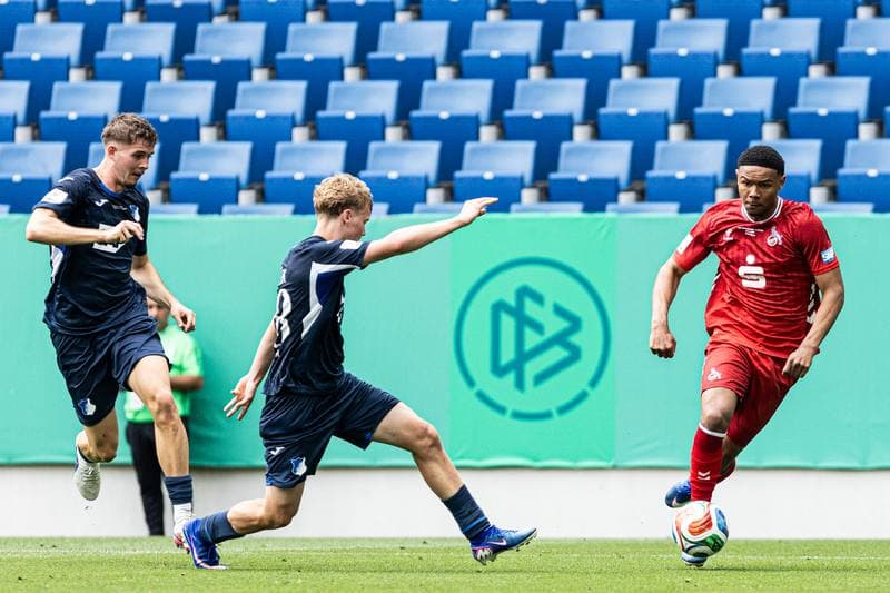 Football. U19-DFB-Nachwuchsliga A. TSG Hoffenheim U19 - 1. FC Koln U19. 31.05.2026