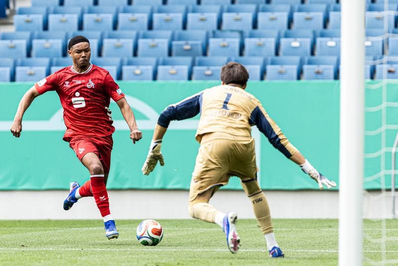 Football. U19-DFB-Nachwuchsliga A. TSG Hoffenheim U19 - 1. FC Koln U19. 31.05.2026
