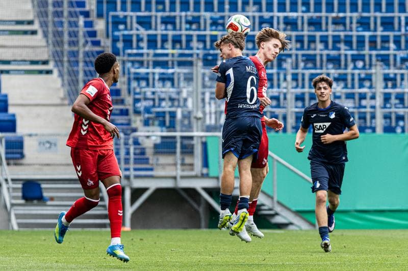 Football. U19-DFB-Nachwuchsliga A. TSG Hoffenheim U19 - 1. FC Koln U19. 31.05.2026