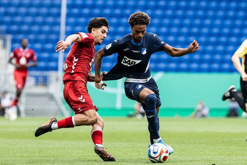 Football. U19-DFB-Nachwuchsliga A. TSG Hoffenheim U19 - 1. FC Koln U19. 31.05.2026