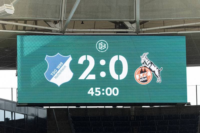 Football. U19-DFB-Nachwuchsliga A. TSG Hoffenheim U19 - 1. FC Koln U19. 31.05.2026