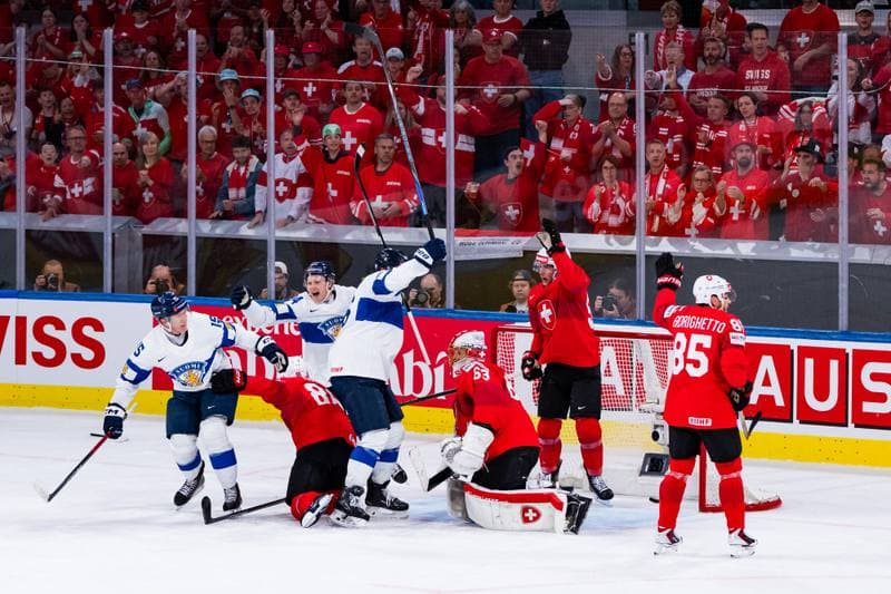 Ice Hockey. IIHF Ice Hockey World Championship. Switzerland - Finland. 31.05.2026