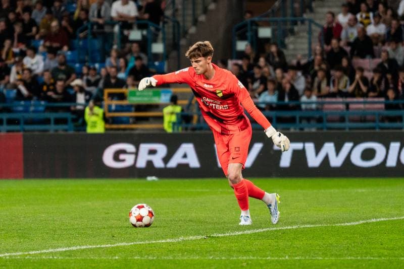 Football. Betclic 1. Liga. Wieczysta Krakow - Chrobry Glogow. 31.05.2026