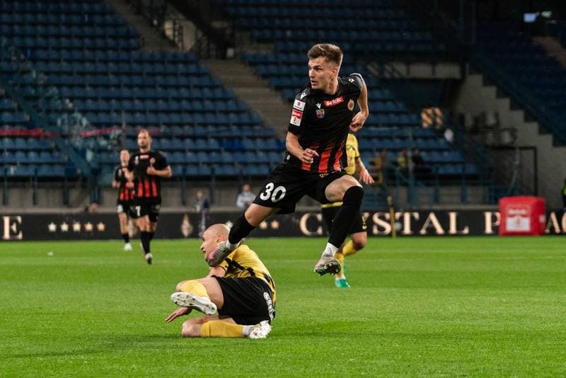 Football. Betclic 1. Liga. Wieczysta Krakow - Chrobry Glogow. 31.05.2026