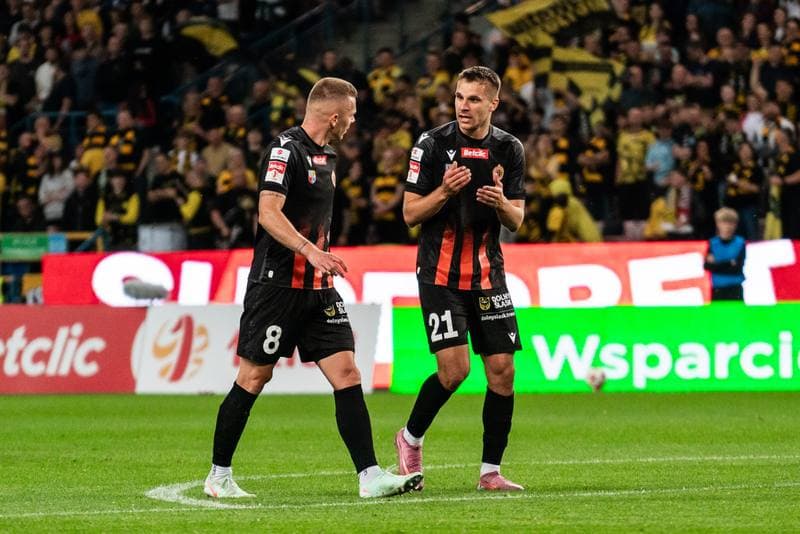 Football. Betclic 1. Liga. Wieczysta Krakow - Chrobry Glogow. 31.05.2026