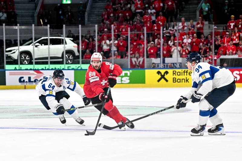 Ice Hockey. IIHF World Championship. Switzerland - Finland. 31.05.2026
