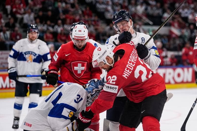 Ice Hockey. IIHF World Championship. Switzerland - Finland. 31.05.2026