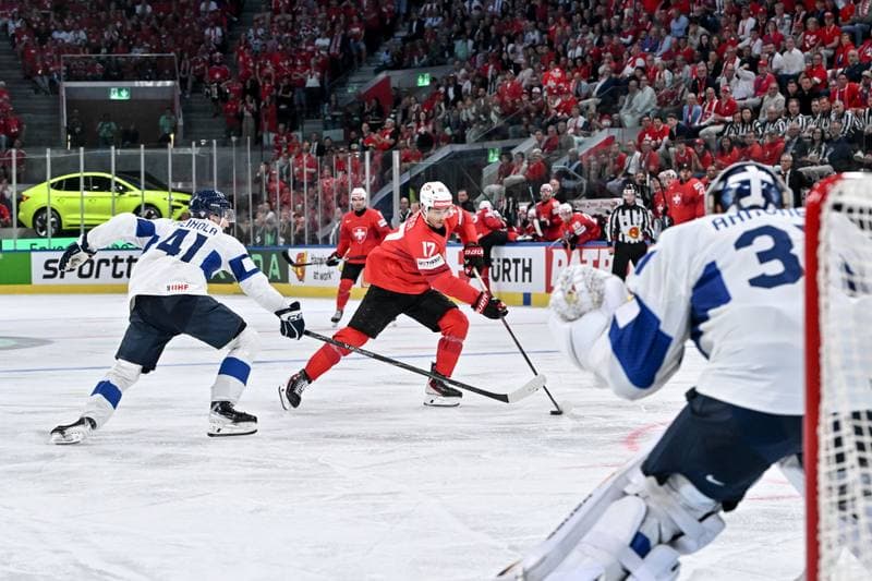 Ice Hockey. IIHF World Championship. Switzerland - Finland. 31.05.2026