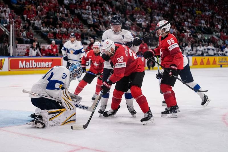 Ice Hockey. IIHF World Championship. Switzerland - Finland. 31.05.2026