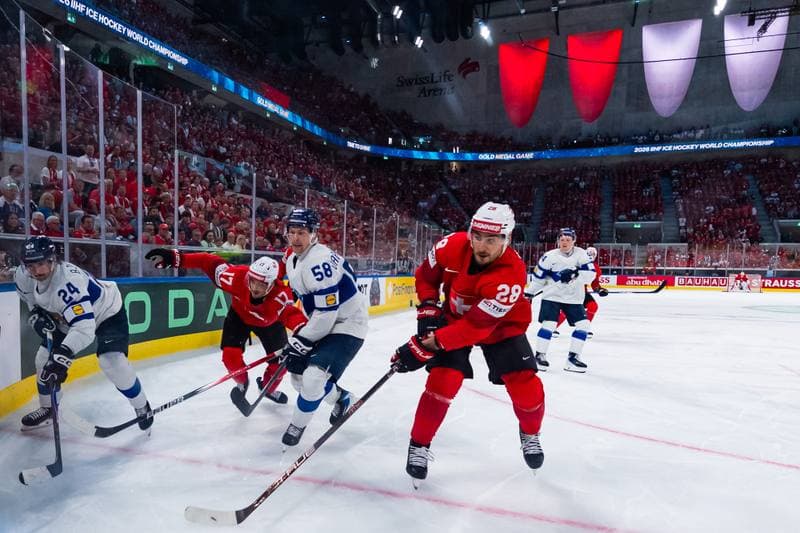 Ice Hockey. IIHF Ice Hockey World Championship. Switzerland - Finland. 31.05.2026