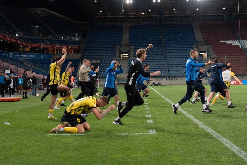 Football. Betclic 1. Liga. Wieczysta Krakow - Chrobry Glogow. 31.05.2026