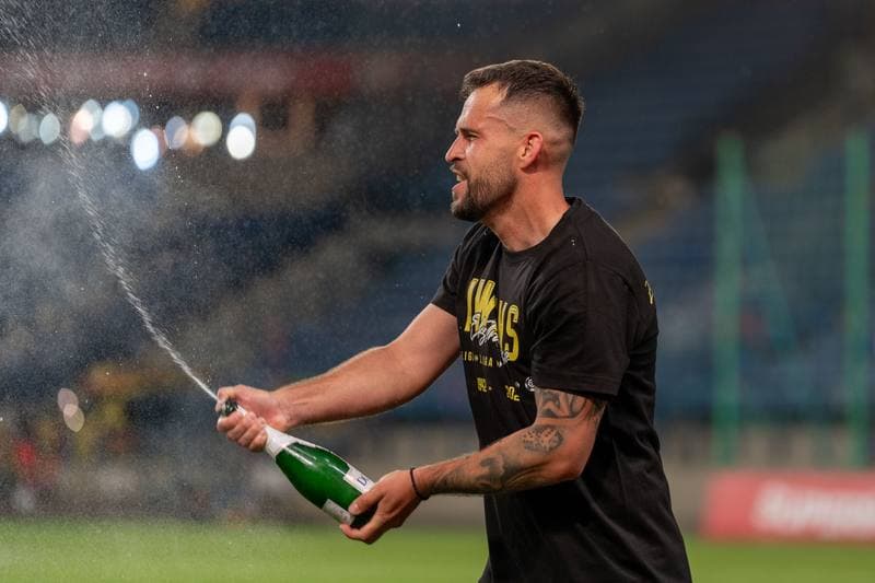 Football. Betclic 1. Liga. Wieczysta Krakow - Chrobry Glogow. 31.05.2026