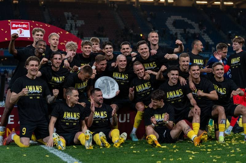 Football. Betclic 1. Liga. Wieczysta Krakow - Chrobry Glogow. 31.05.2026