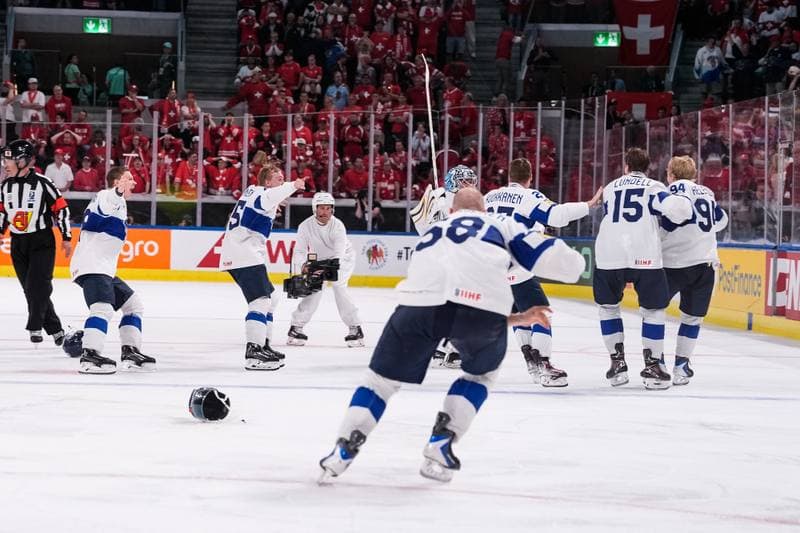 Ice Hockey. IIHF World Championship. Switzerland - Finland. 31.05.2026