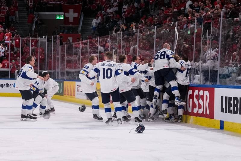 Ice Hockey. IIHF World Championship. Switzerland - Finland. 31.05.2026