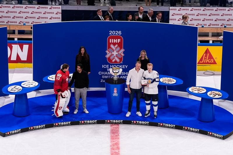 Ice Hockey. IIHF World Championship. Switzerland - Finland. 31.05.2026
