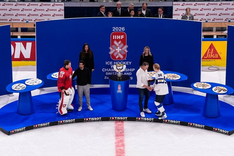 Ice Hockey. IIHF World Championship. Switzerland - Finland. 31.05.2026