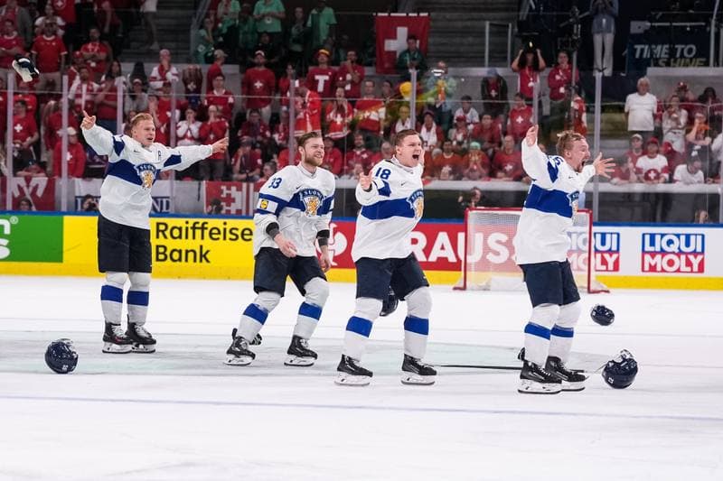 Ice Hockey. IIHF World Championship. Switzerland - Finland. 31.05.2026
