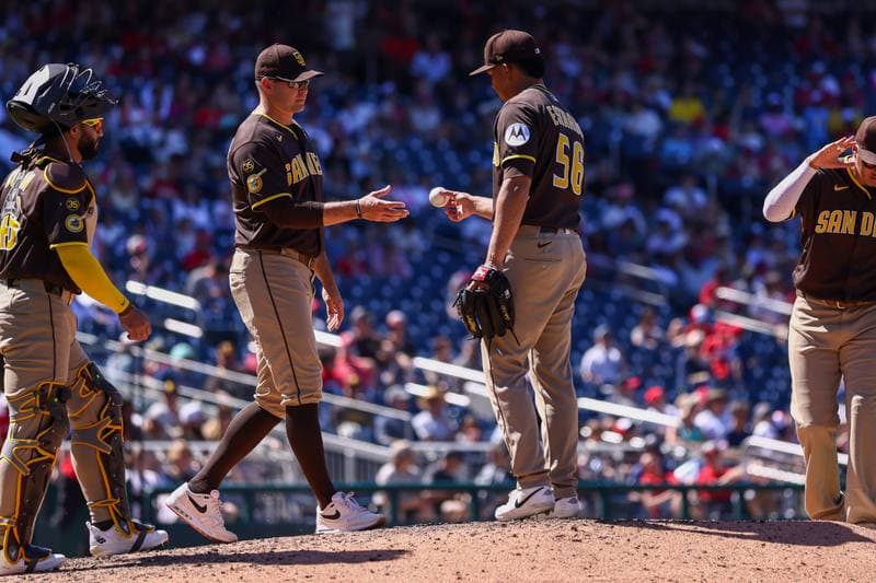 Baseball. MLB. Washington Nationals - San Diego Padres. 31.05.2026