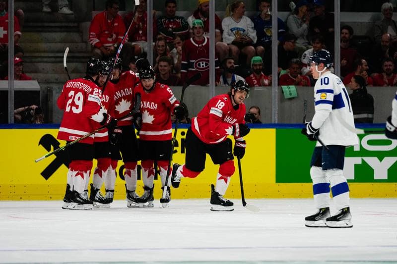 Ice Hockey. IIHF World Championship. Canada - Finland. 30.05.2026