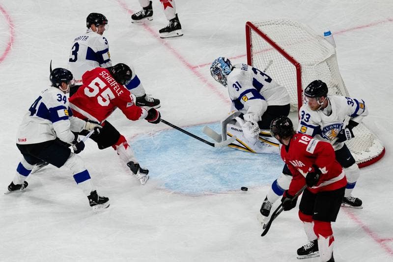 Ice Hockey. IIHF World Championship. Canada - Finland. 30.05.2026