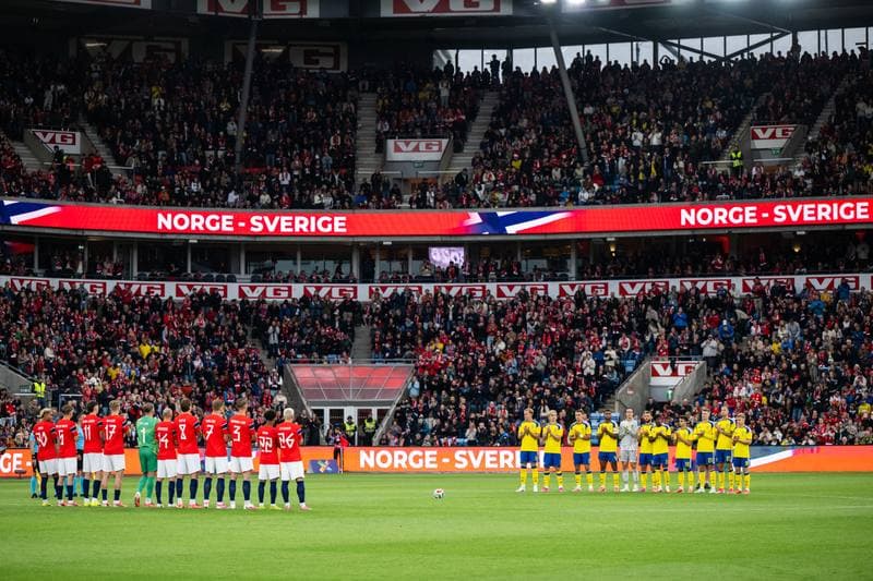 Football. International Friendly. Norway - Sweden. 01.06.2026
