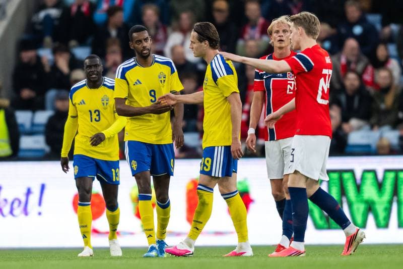 Football. International Friendly. Norway - Sweden. 01.06.2026