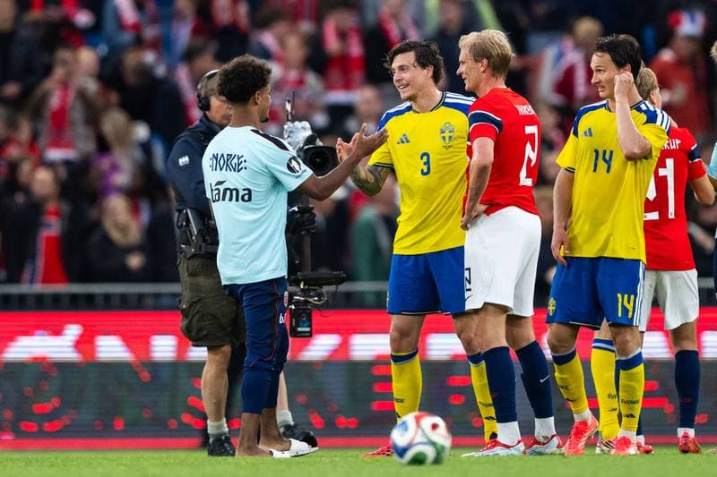 Football. International Friendly. Norway - Sweden. 01.06.2026