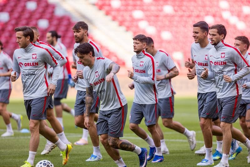 Football. Poland national team. Training. 02.06.2026