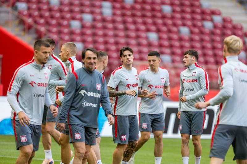 Football. Poland national team. Training. 02.06.2026