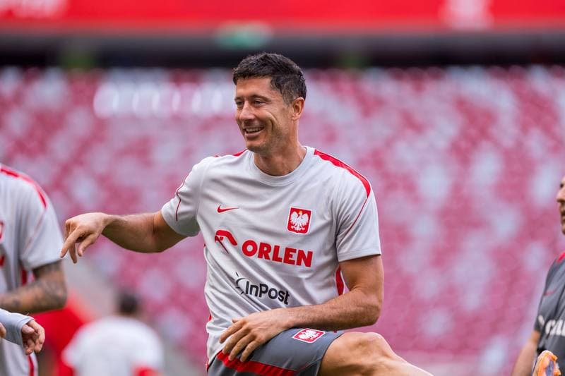 Football. Poland national team. Training. 02.06.2026