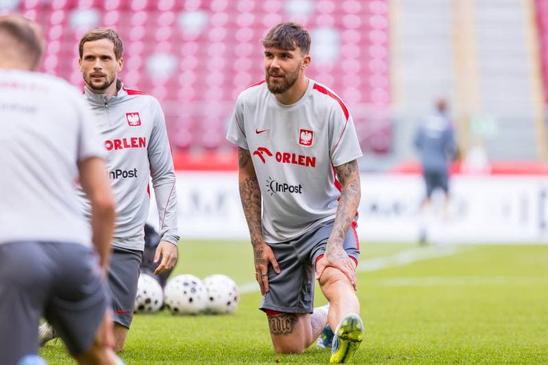 Football. Poland national team. Training. 02.06.2026