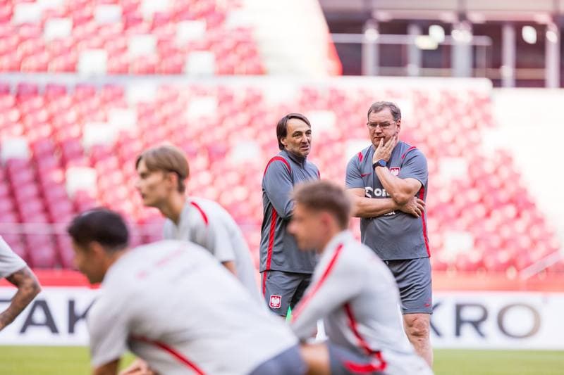 Football. Poland national team. Training. 02.06.2026