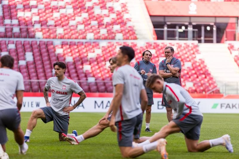 Football. Poland national team. Training. 02.06.2026
