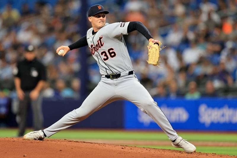 Baseball. MLB. Detroit Tigers - Tampa Bay Rays. 01.06.2026