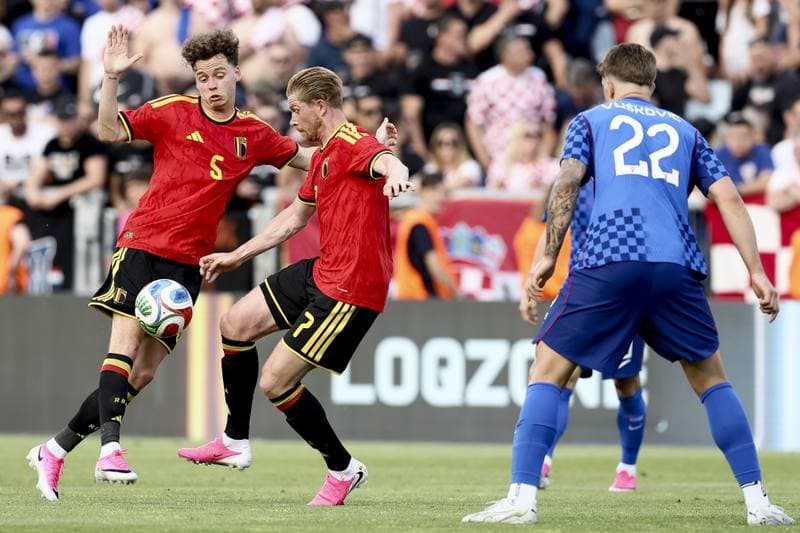 Football. International Friendly. Croatia - Belgium. 02.06.2026