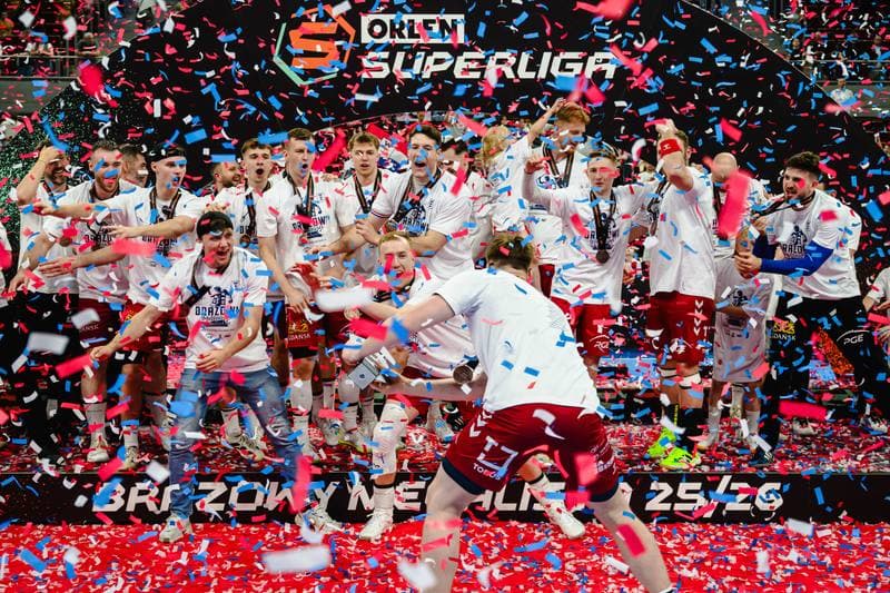 Handball. Orlen Superliga. PGE Wybrzeze Gdansk - Rebud KPR Ostrovia Ostrow. 02.06.2026