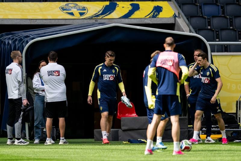 Football. Sweden. Training. 03.06.2026