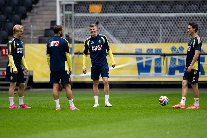 Football. Sweden. Training. 03.06.2026