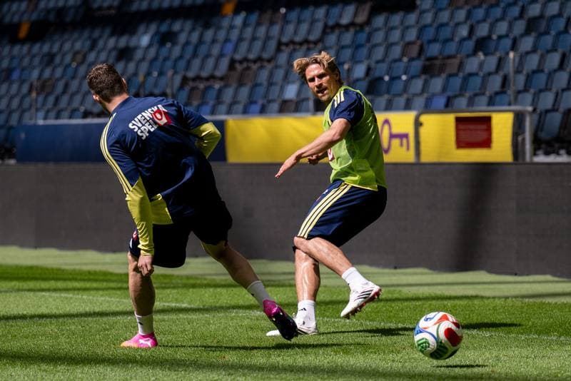 Football. Sweden. Training. 03.06.2026