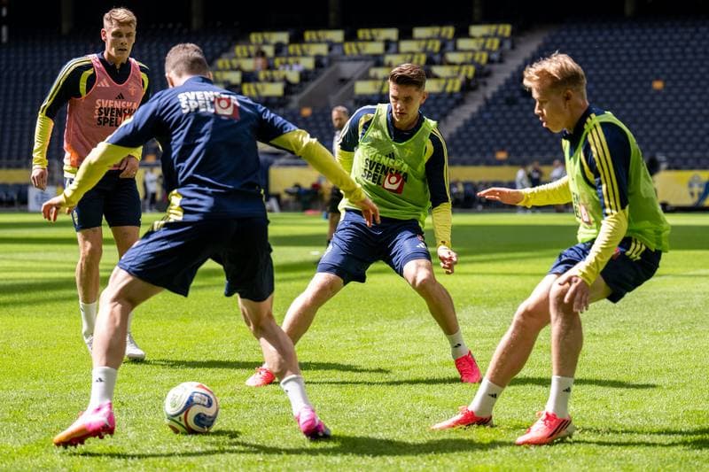 Football. Sweden. Training. 03.06.2026