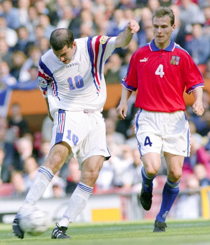 Football. UEFA EURO 1996. France - Czech Republic. 26.06.1996