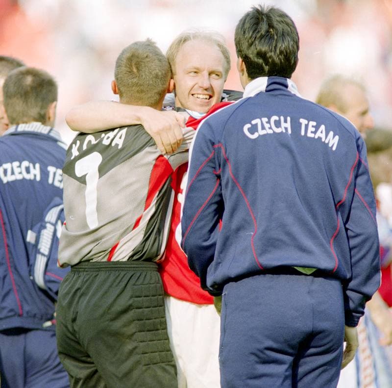 Football. UEFA EURO 1996. France - Czech Republic. 26.06.1996