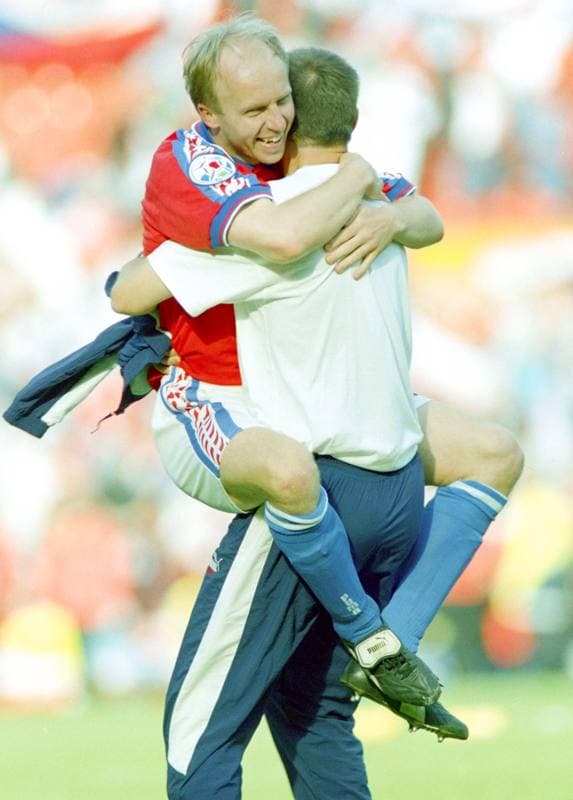 Football. UEFA EURO 1996. France - Czech Republic. 26.06.1996
