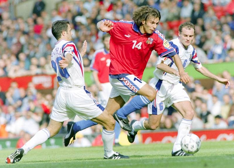 Football. UEFA EURO 1996. France - Czech Republic. 26.06.1996