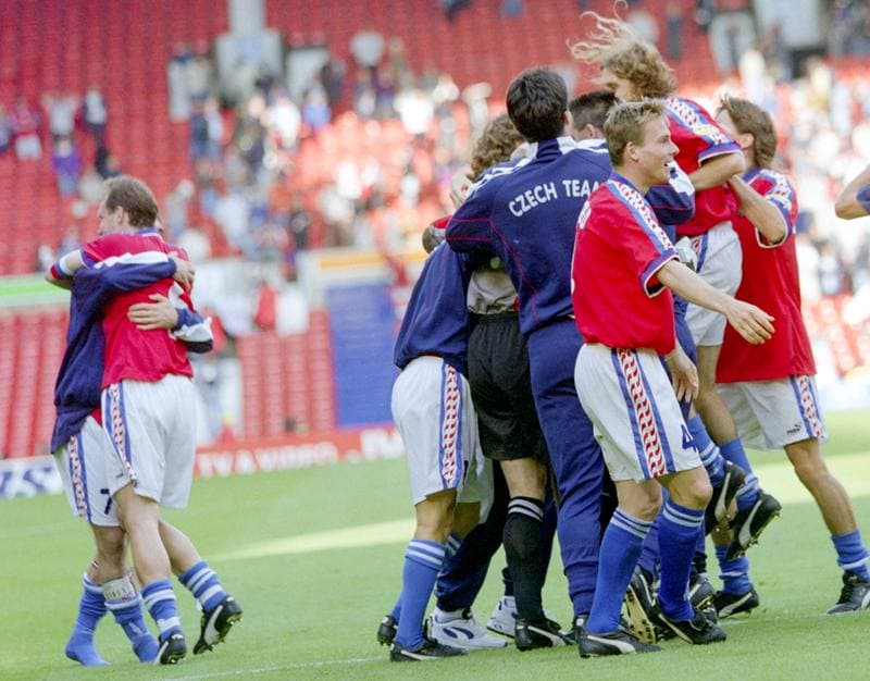 Football. UEFA EURO 1996. France - Czech Republic. 26.06.1996