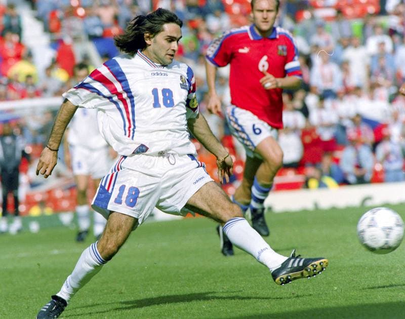 Football. UEFA EURO 1996. France - Czech Republic. 26.06.1996