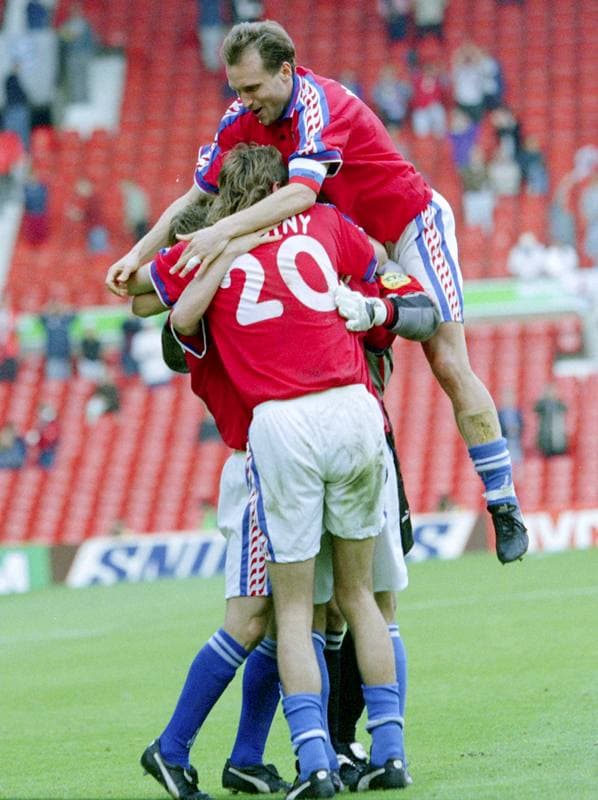 Football. UEFA EURO 1996. France - Czech Republic. 26.06.1996