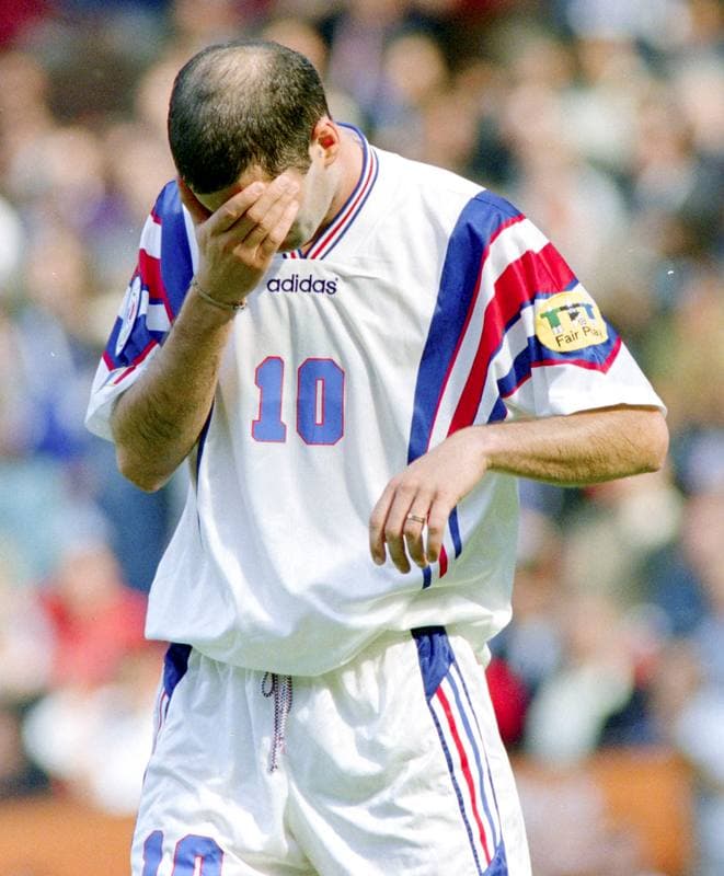 Football. UEFA EURO 1996. France - Czech Republic. 26.06.1996