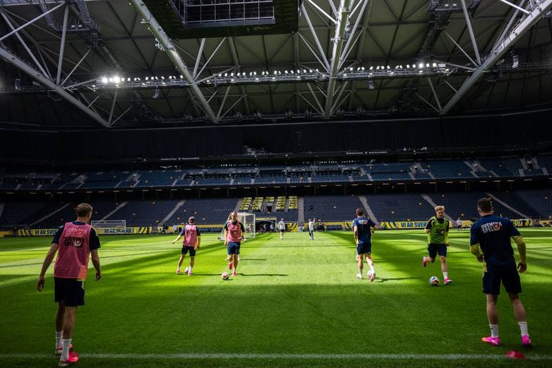 Football. Sweden. Training. 03.06.2026